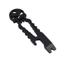 Abridor De Garrafas Caveira Multifuncional Camping Pesca EDC Punisher Chaveiro Justiceiro