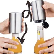 Abridor De Garrafas Cerveja Magnético Automático Em aço inox - Clink