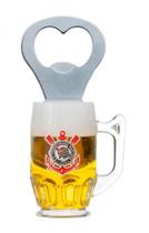 Abridor De Garrafas Com Ímã Corinthians 10x5cm Abridor De Garrafas Com Ímã Corinthians 10x5cm