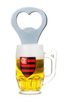 Abridor De Garrafas Com Ímã Flamengo 10x5cm Abridor De Garrafas Com Ímã Flamengo 10x5cm