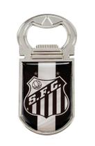 Abridor De Garrafas Com Ímã Listrado Santos 10x5cm
