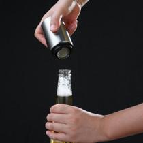 Abridor de garrafas de cerveja automático, aço inoxidável, ímã, tampa para bebida, aparelho de cozinha, ferramentas de b Abridor de garrafas de cerveja automático, aço inoxidável, ímã, tampa para bebida, aparelho de cozinha, ferramentas de b