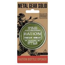 Abridor de garrafas Fanattik Metal Gear Solid Ration Abridor de garrafas Fanattik Metal Gear Solid Ration