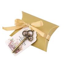Abridor de garrafas Keys Fdit com etiquetas de acompanhante, cartão, presente de casamento