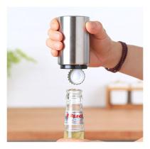 Abridor De Garrafas Magnético Automático Em Aço Inox Abridor De Garrafas Magnético Automático Em Aço Inox