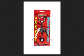 Abridor de garrafas MBR INDUSTRIES Bene Casa Silver Corkscrew Chrome