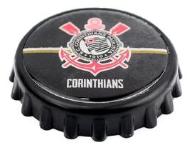 Abridor De Garrafas Tampa Com Imã Corinthians Oficial - BRASFOOT