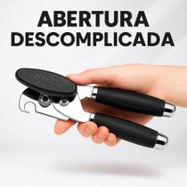 Abridor De Lata 3 Em 1 B Max De Latas Garrafas E Potes Inox Ergonomico Cozinha Camping Churrasco