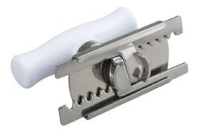 Abridor De Lata C/regulagem Multiuso Potes Frascos Inox