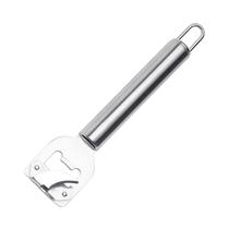 Abridor De Lata E Garrafa Aço Inox Manual Com Cabo