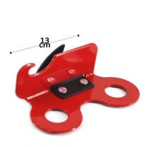 Abridor de Lata Metal 8cm Borboleta Vermelho