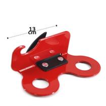 Abridor de Lata Metal 8cm Borboleta Vermelho