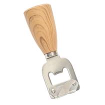 Abridor De Lata Wood Profissional Aço Inox Cerveja garrafa
