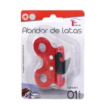 Abridor De Latas 8 Cm De Metal Borboleta Vermelho