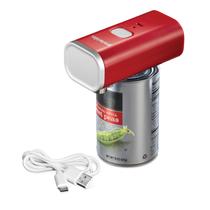 Abridor de Latas Automático Recarregável USB Proctor Silex Vermelho