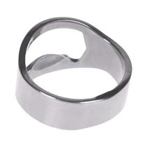 Abridor De Latas E Garrafas Em Forma De Anel Mini De Aço Inoxidável Ferramenta De Cozinha E Bar