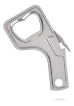 Abridor de latas garrafas inox cor cinza Abridor de latas garrafas inox cor cinza