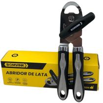 Abridor De Latas Garrafas Manual 3 Em 1 Aço Inoxidável - Bomvink