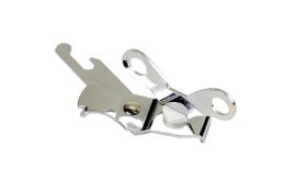 Abridor de latas GoodCook Mini Handy de tamanho compacto cromado