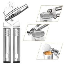 Abridor De Latas Manivela Profissional Inox Sem Rebarbas - Mimo Style