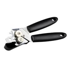 Abridor De Latas Manivela Profissional Sem Rebarbas Preto