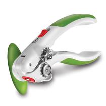 Abridor de latas Zyliss Lock N' Lift Manual com ímã verde de 7,5 cm Abridor de latas Zyliss Lock N' Lift Manual com ímã verde de 7,5 cm