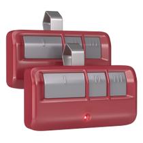 Abridor de porta de garagem remoto CreaCity 893LM 893Max 971LM x2 vermelho
