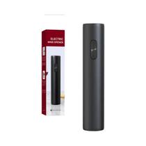 Abridor De Vinho Elétrico Automático Com Cortador De Papel Alumínio, Dosador E Rolha, Funciona Com