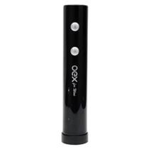 Abridor De Vinho Eletrico Av100 Preto Garrafa De Vinho Oex