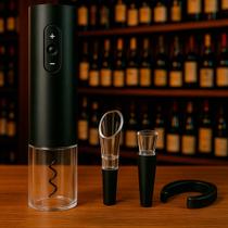 Abridor De Vinho Elétrico Design Moderno E Compacto