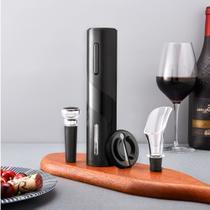 Abridor de Vinho ELetrico Saca Rolhas Automatico Gourmet Kit 4 Peças
