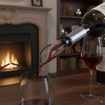 Abridor de Vinho Elétrico SacaRolhas Portátil com Cortador e Aerador Kit Acessórios Premium para Presente - Best Sling