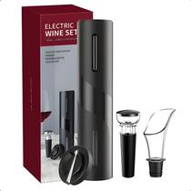 Abridor de vinho saca rolhas elétrico USB premium