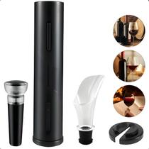 Abridor de vinho saca rolhas elétrico USB premium