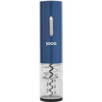 Abridor Elétrico de Vinho Joog JG-EW1 Automático Portátil Recarregável Aço Inoxidável Saca-rolhas Prático Cozinha Azul