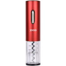 Abridor Elétrico de Vinho Joog JG-EW2 Automático Recarregável Aço Inoxidável Saca-rolhas Portátil Vermelho Acessório Bar Cozinha Gourmet