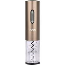 Abridor Elétrico de Vinho Joog JG-EW2 Bege Recarregável USB Automático Portátil Abridor de Garrafas Prático Design Elegante Aço Inox