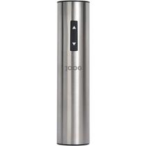 Abridor Elétrico de Vinho Joog JG-EW3 Prata Automático Recarregável Aço Inoxidável Saca-rolhas Profissional Portátil Acessório Bar Cozinha