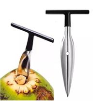 Abridor Furador P /coco Verde Aço Inox Material de Alta Qualidade e duradouros Abridor Furador P /coco Verde Aço Inox Material de Alta Qualidade e duradouros