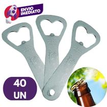 Abridor Garrafa Aço Inox 10cm Cerveja Refrigerante Bar Cozinha Restaurante Lanchonete Buffet Festa I Abridor Garrafa Aço Inox 10cm Cerveja Refrigerante Bar Cozinha Restaurante Lanchonete Buffet Festa I