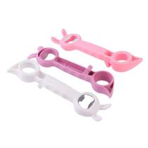 Abridor Garrafa Lata Pote Tampa Multifuncional Coelho 4 em 1