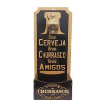 Abridor Garrafa Parede Frase Boa Cerveja Mdf Madeira Abridor Garrafa Parede Frase Boa Cerveja Mdf Madeira