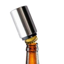 Abridor Garrafas de Cerveja Magnético Automático de Aço Inox