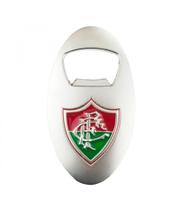 Abridor Garrafas Fluminense Prateado Com Ímã 7,5cm Oficial