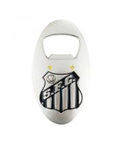 Abridor Garrafas Santos Prateado Com Ímã 7,5cm Oficial