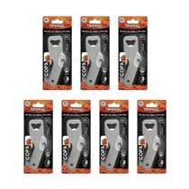 Abridor Latas E Garrafas Inox Profissional, Kit 7 Un