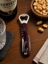 Abridor Multiuso Metal Plástico 14cm - Clink Cor:Bôrdo