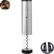 Abridor Vinho Saca Rolha Garrafa Automático Inox