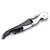 Abridores de garrafas de vinho preto abridor de garrafas de cortiça aço inoxidável profissional garçons de metal amigo