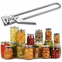 Abridores de latas abridor de latas multifuncional de aço inoxidável tampa do frasco pinça antiderrapante ajustável